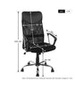 Office Swivel Chair Mesh High Back Executive Adjustable Seat Recline Chair NS