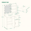 Dressing Table With Mirror Storage Makeup Desk Vanity Table Led Lights Bedroom