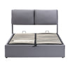 Ottoman Bed 4ft6 Double Upholstered Storage Bed Frame with Headboard & 3 Drawers