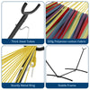 2-Person Outdoor Hammock w/ Stand,450 Lbs,Portable Hammock w/Carry Bag,11 Colors