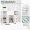 Kitchen Buffet Server Sideboard Wooden Storage Cupboard Cabinet-White