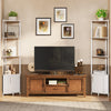 5-Tier Corner Shelf Stand,55"Tall Narrow Bookshelf with Storage Rack,for Bedroom