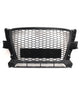 Gloss Black Honeycomb Front Bumper Grille Grill Mesh Fit For Q5 2008-2012