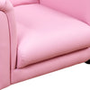 Kids Sofa Chair Seat Childrens Armchair Footstool Playroom Bedroom Pink