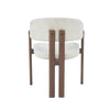 Dining Chairs Set of 2 w/ Linen Fabric & Sturdy Metal Frame for Dining, Living
