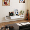 140cm Floating TV Cabinet Living Room Wall Entertainment Unit Storage Cupboard