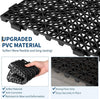 50 Pack 12"x12" Interlocking Drainage Floor Mats Tiles DIY Non-Slip Multi-Use