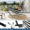 2-Person Outdoor Hammock w/ Stand,450 Lbs,Portable Hammock w/Carry Bag,11 Colors