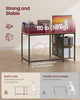 Coleshome L Shaped Gaming Desk, 100x80 cm Computer Desk, Corner Office Desk
