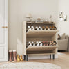 Shoe Storage Cabinet with 3/2 Flip Drawers for Hallway w/ Adjustable Shelves