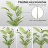 Artificial Palm Tree Fake Plant Home Office Decor Realistic Faux Tree