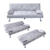 Sofa Bed Faux Leather Sofa Bed Recliner 3 Seater Luxury/Budget Modest