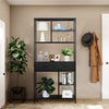 Large Industrial Bookcase Shelf Book Shelving Unit Display Stand Rack Storage