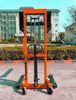 Adjustable Manual Straddle Stacker 1T 2.5M (Wide Leg Hydraulic Fork Lift)