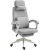 Home Office Chair Reclining Computer Chair w/ Lumbar Support Grey