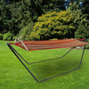 Hammock with Metal Frame Stand Garden Camping Outdoor Patio Swing Bed Portable