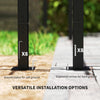3 x 3(m) Metal Pergola with Retractable Roof and Sidewalls, UPF30+ Refurbished