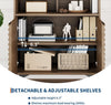 Storage Cabinet with Metal Leg Sideboard Buffet for Living Room Entryway Hallway