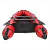 Water Adult Assault Boat Red Black 10ft PVC 330kg