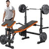 Foldable Dumbbell Bench Weight Training Fitness 7 Incline Adjustable Workout Gym