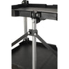 Portable Folding Workshop Garage Trolley 3 Level Shelf Cart Storage 165lb UK