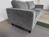 Dusk Soho Grey Chenille 3 Seater Sofa RRP £899