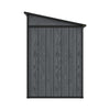 Plastic Garden Storage Shed Outdoor House Tool Shed Utility With Door & Window