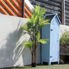 200cm/6.5FT Artificial Palm Tree Fake Plant in Pot Indoor Outdoor Decoration UK
