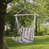 Garden Hammock Chair Patio Swing Seat for Outdoor Porch Yard Deck, Refurbished