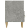 ShCuShan TV Cabinet Concrete Grey 102x36x50 Engineered Wood,Modern TV K6V9