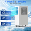 Portable Air Conditioner R290 | 4-in-1 Cooling, Fan, Dehumidifier & Sleep Mode