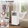 SereneLife Portable Air Conditioner 9000 BTU - WiFi Air with Dehumidifier & Fan