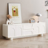 160cm TV cabinet, compatible with 65 inch TVs, with storage function
