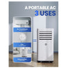 Air Conditioning Portable Air Conditioner 7000 BTU, Dehumidifier, Cooling Fan ❄️
