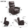 Electric Power Lift Riser Massage Recliner Chair PU Leather Cinema Armchair Sofa