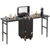 3 in 1 Makeup Trolley Case Mobile Beauty Vanity Hairdressing Case with Drawer