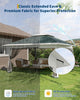 4x4M Pop Up Garden Gazebo Outdoor Party Tent Canopy With Sides Heavy Duty