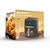 Daewoo Family Size 8L Digital Air Fryer w Window & Divider for 2x4L Dual Cooking