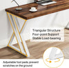 55'' Large Simple Industrial Computer Desk Study Writing Table for Home/Office