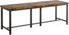 200 x 60cm Extra Long Computer Desk, Industrial Rectangular Double Office Desk