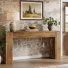 63-Inch Console Table with 2 Drawers Farmhouse Narrow Entryway Table for Hallway