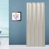 6/10mm Kitchen Bathroom PVC Concertina Accordion Door Bi Folding Sliding Panels