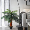 100cm Large Faux Palm Tree Fake Artificial Green Plants Realistic Tree Garden UK