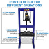Hydraulic Shop Press 6 Ton H-Frame Hydraulic Garage/Shop Floor Press Adjustable