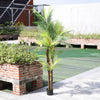 200cm/6.5FT Artificial Palm Tree Fake Plant in Pot Indoor Outdoor Decoration UK