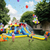 Inflatable Bouncy Castle, Kids Water Bounce House 6 in 1 with 550W Blower