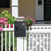 Post Box Parcel Box Combo | Lockable | Outdoor Letter & Package Storage