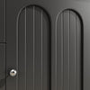 Pantry Cupboard 180 cm Tall Storage Cabinet with Drawers, Shelves & LED Lighting