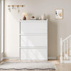 Shoe Storage Cabinet with 3/2 Flip Drawers for Hallway w/ Adjustable Shelves