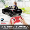 BMW i4 Licensed 12V Kids Electric Ride-On Car w/ Remote Control - Black